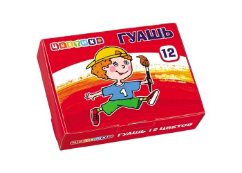 Набор гуаши Цветик 12*20 мл